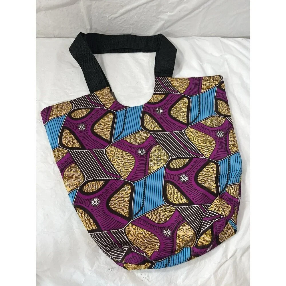 Dakar Moon Dakar Senegal reversible tote